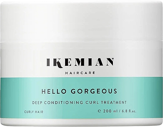 Haarmaske - Ikemian Hair Care Hello Gorgeous Deep Conditioning Curl Treatment — Bild N1
