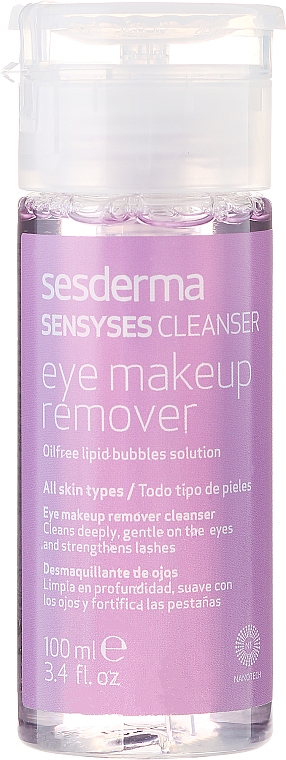 Augen-Make-up Entferner - Sesderma Laboratories Sensyses Cleanser MakeUp Remover for Eyes — Bild N1