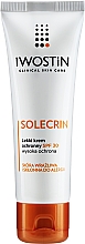 Düfte, Parfümerie und Kosmetik Leichte Schutzcreme für empfindliche und zu Allergien neigende Gesichtshaut SPF 30 - Iwostin Solecrin Light Protective Cream SPF30