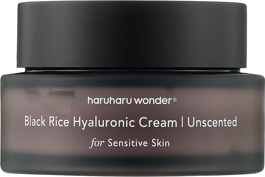 Gesichtscreme - Haruharu Wonder Black Rice Hyaluronic Cream Unscented — Bild N1
