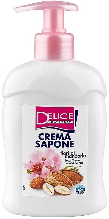 Hand-, Gesichts- und Körperseife mit Mandelblüten - Mil Mil Delice Day by Day Soap Cream Almond Flowers — Bild N1