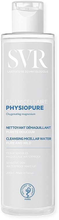 Reinigendes Mizellenwasser für wasserfestes Make-up - SVR Physiopure Eau Micellaire — Bild N5