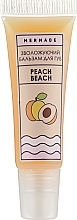 Feuchtigkeitsspendender Lippenbalsam - Mermade Peach Beach SPF 6 — Bild N1