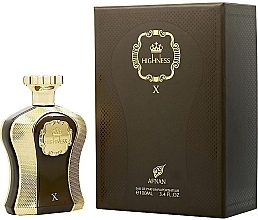 Düfte, Parfümerie und Kosmetik Afnan Perfumes Highness X Brown - Eau de Parfum