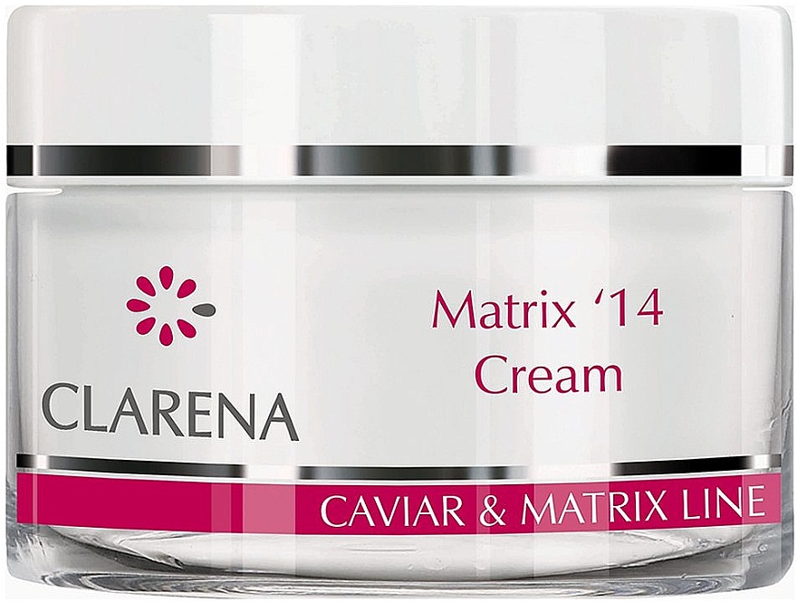 Anti-Falten Gesichtscreme zur täglichen Pflege reifer Haut - Clarena Matrix 14 Cream — Bild N1