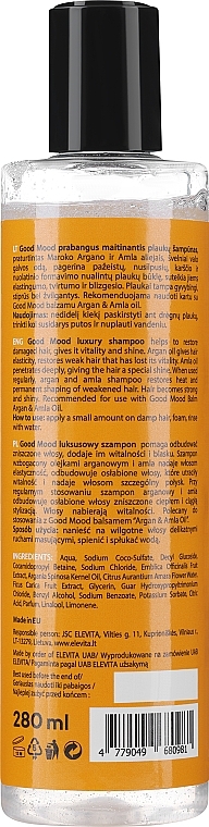 Haarshampoo mit Argan- und Amlaöl - Good Mood Tropical Code Nourishing Shampoo Argan & Amla Oil — Bild N2