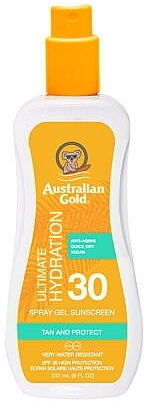 Bräunungsgel - Australian Gold Unisex Sunscreen SPF30 Spray Gel — Bild N1