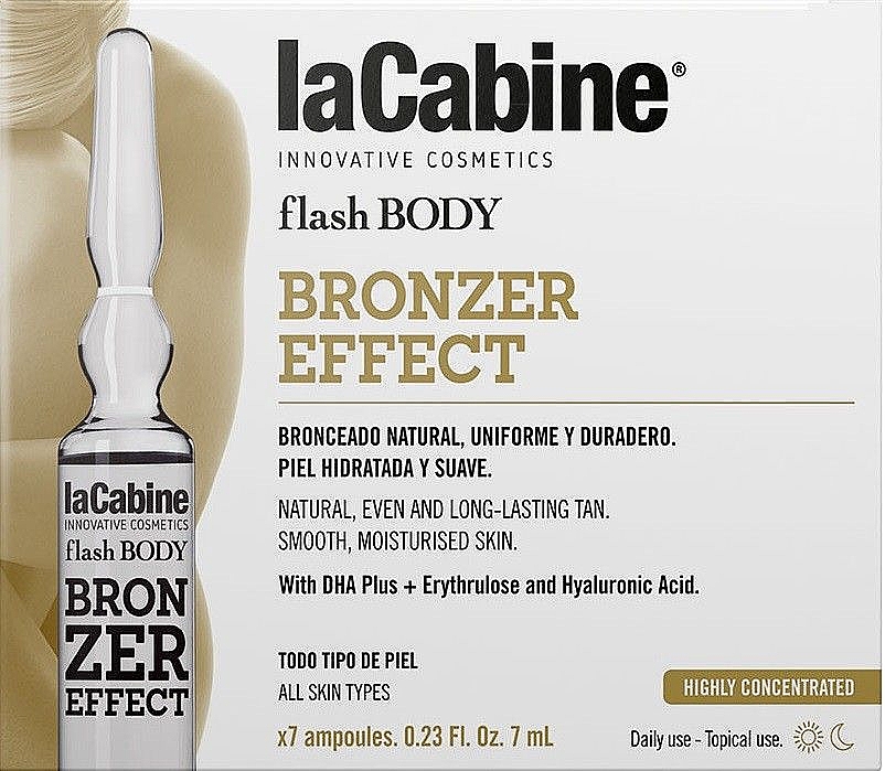 Bronzingampullen für natürliche Körperbräunung - La Cabine Flash Body Bronzer Effect — Bild N1