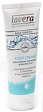 Fußcreme - Lavera Basis Sensitiv Foot Cream — Bild N1