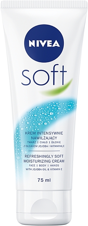Erfrischende Feuchtigkeitscreme für Körper - NIVEA Soft Intensive Moisturising Cream — Bild N1