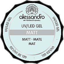 Düfte, Parfümerie und Kosmetik Gel für Nägel mit Matteffekt - Alessandro International Ultimate Matt
