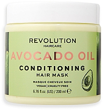 Haarmaske mit Avocadoöl - Makeup Revolution Avocado Oil Conditioning Hair Mask — Bild N1