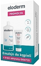 Düfte, Parfümerie und Kosmetik Körperpflegeset - Eloderm (Körperemulsion 400ml + Körpercreme 75ml) 