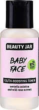 Düfte, Parfümerie und Kosmetik Verjüngendes Gesichtstonikum mit Gotu Kola-Extrakt und Wildrose - Beauty Jar Baby Face Youth-Boosting Toner