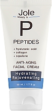 Düfte, Parfümerie und Kosmetik Anti-Aging-Creme mit Hyaluronsäure, Peptiden und Kollagen - Jole Peptides Anti-Aging Facial Cream