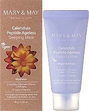 Gelmaske für die Nacht - Mary & May Calendula Peptide Ageless Sleeping Mask — Bild N6