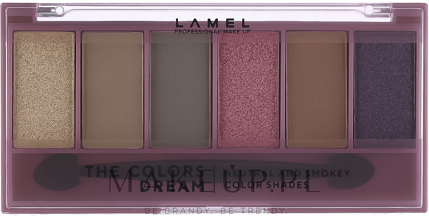 GESCHENK! Lidschattenpalette - LAMEL Make Up The Colors Dream  — Bild N1