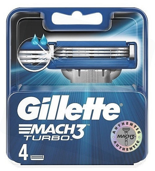 Gillette Fusion ProGlide Ersatzklingen - Gillette Mach3 Turbo