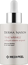 Ampullenserum mit Kollagen - Medi Peel Derma Maison Time Wrinkle Collagen Volume Ampoule — Bild N1