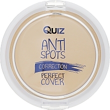 Antibakterieller mattierender Gesichtspuder - Quiz Cosmetics Antibacterial Matte Powder — Bild N2