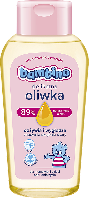 Babyöl mit Vitamin F - NIVEA Bambino Olive For Baby With Vitamin F 