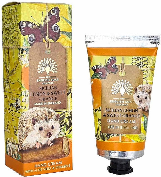 Handcreme Sizilianische Zitrone und süße Orange - The English Soap Company Anniversary Sicilian Lemon and Sweet Orange Hand Cream — Bild N1