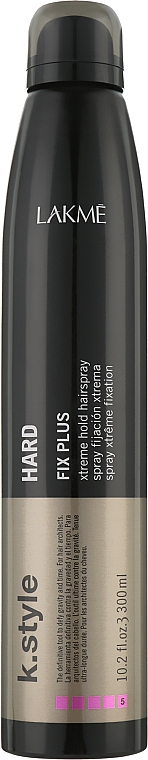 Haarspray Extra starker Halt - Lakme K.Style Hard Fix Plus Xtreme Hold Spray — Bild N2