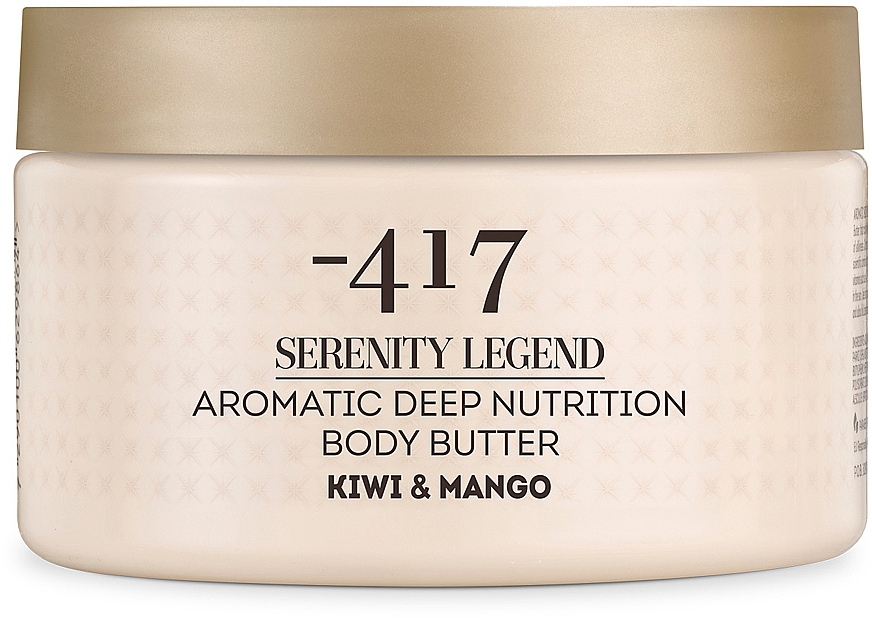 Aromatische Körperbutter mit Kiwi- und Mangoduft - -417 Serenity Legend Aromatic Body Butter Kiwi & Mango — Bild N1