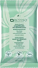 Düfte, Parfümerie und Kosmetik Feuchtigkeitsspendende Abschminktücher - Biotaniqe Aloe Vera Moisturizing Make-Up Remover Wipes