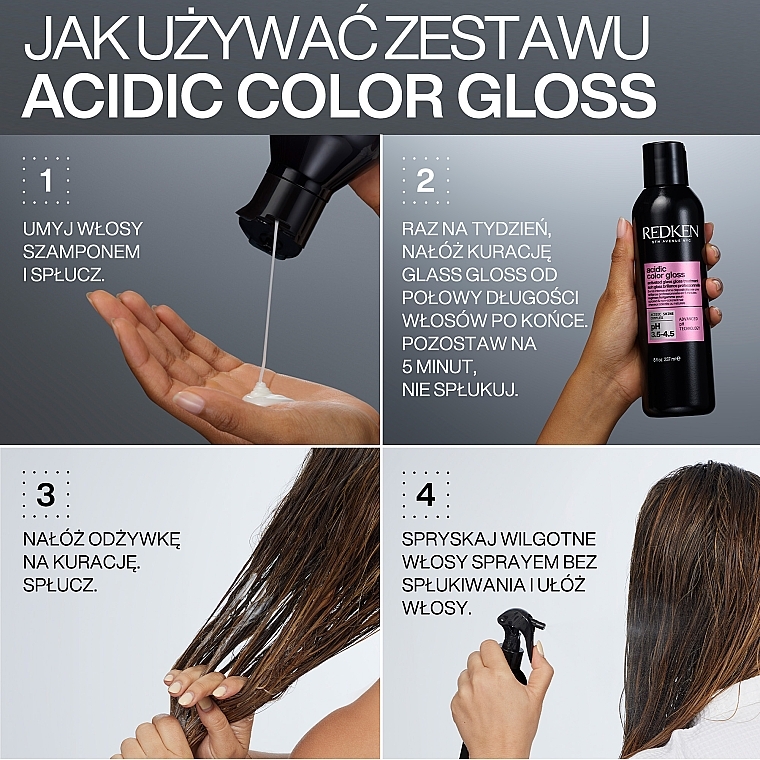 Conditioner zum Farbschutz von gefärbtem Haar - Redcen Acidic Color Gloss Conditioner — Bild N7