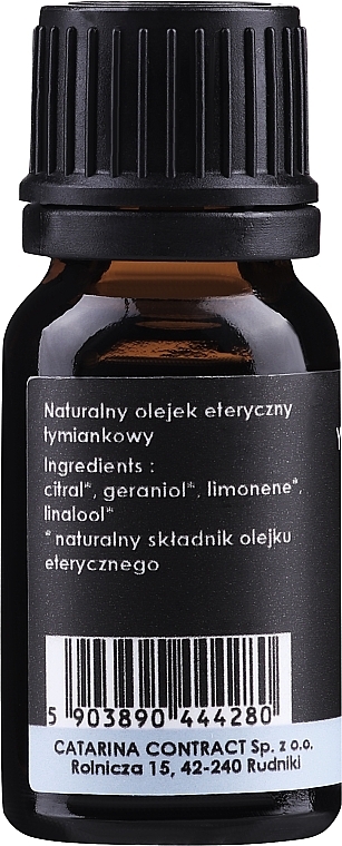 100% Natürliches ätherisches Thymianöl - E-Fiore Thyme Natural Essential Oil — Bild N2