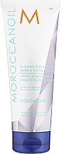 Straffende Haarspülung mit violettem Pigment - Moroccanoil Blonde Perfecting Purple Conditioner — Bild N1