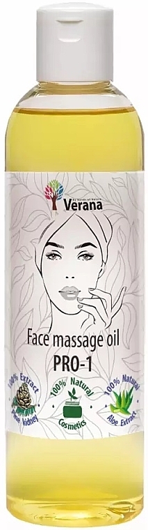 Gesichtsmassageöl PRO-1 - Verana Face Massage Oil PRO-1  — Bild N1