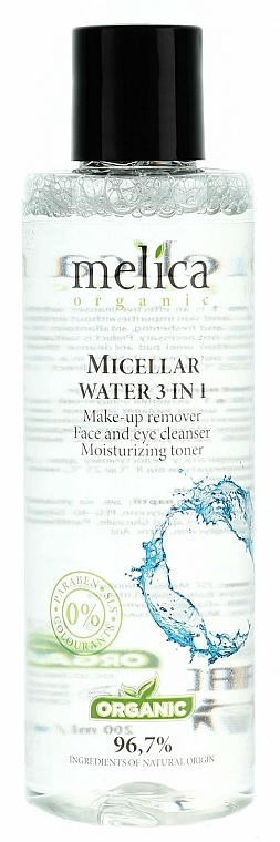 3in1 Mizellen-Reinigungswasser - Melica Organic Micellar Water 3 In 1 — Bild N1