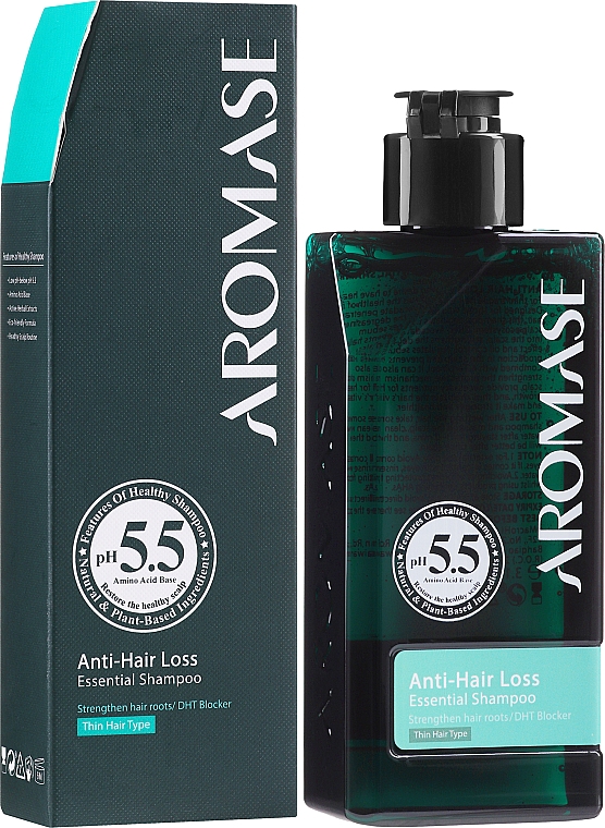 Shampoo gegen Haarausfall für dünnes und sprödes Haar - Aromase Anti-Hair Loss Essential Shampoo — Bild N2