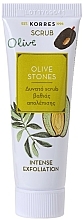 Düfte, Parfümerie und Kosmetik Gesichtspeeling mit Olivensteinen - Korres Intense Exfoliation Olive Stone Scrub
