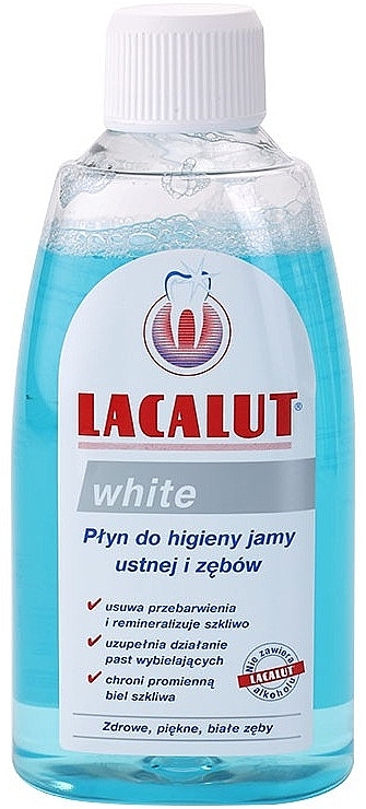 Mundspülung mit bleichender Wirkung - Lacalut White — Bild N2
