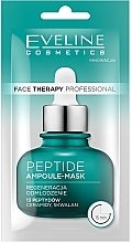 Düfte, Parfümerie und Kosmetik Ampullen-Creme-Maske für das Gesicht mit Peptiden - Eveline Cosmetics Face Therapy Professional Ampoule Face Mask
