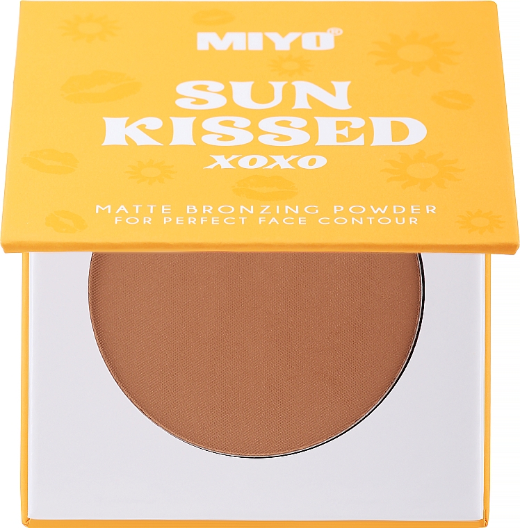 Bronzepuder - Miyo Sun Kissed Matt Bronzing Powder — Bild N2