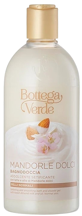 Bade- und Duschgel mit Milch und Süßmandelöl - Bottega Verde Mandorle Dolci Bath & Shower Gel — Bild N1