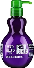 Haarfluid für brüchiges Haar - Tigi Bed Head Foxy Curls Contour Cream — Bild N1