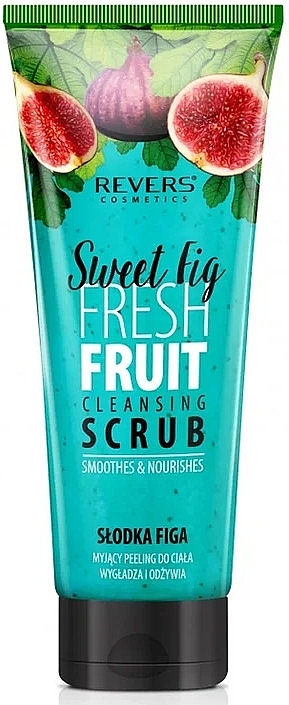 Körperpeeling mit Feigenextrakt und Taurin - Revers Sweet Fig Fresh Fruit Cleansing Scrub  — Bild N1