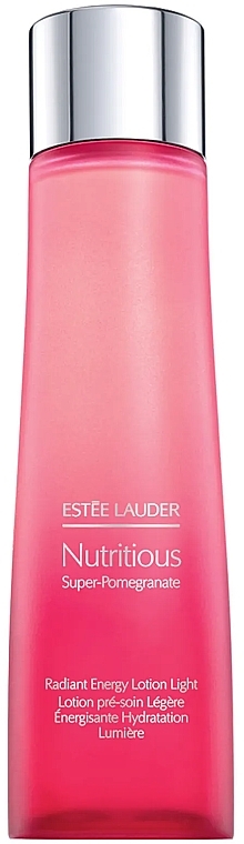 Leichtes feuchtigkeitsspendendes Gesichtswasser  - Estee Lauder Nutritious Super Pomegranate Radiant Energy Lotion Light — Bild N1