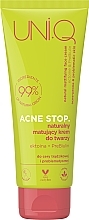 Natürliche mattierende Gesichtscreme  - UNI.Q Acne Stop Natural Mattifying Face Cream — Bild N1