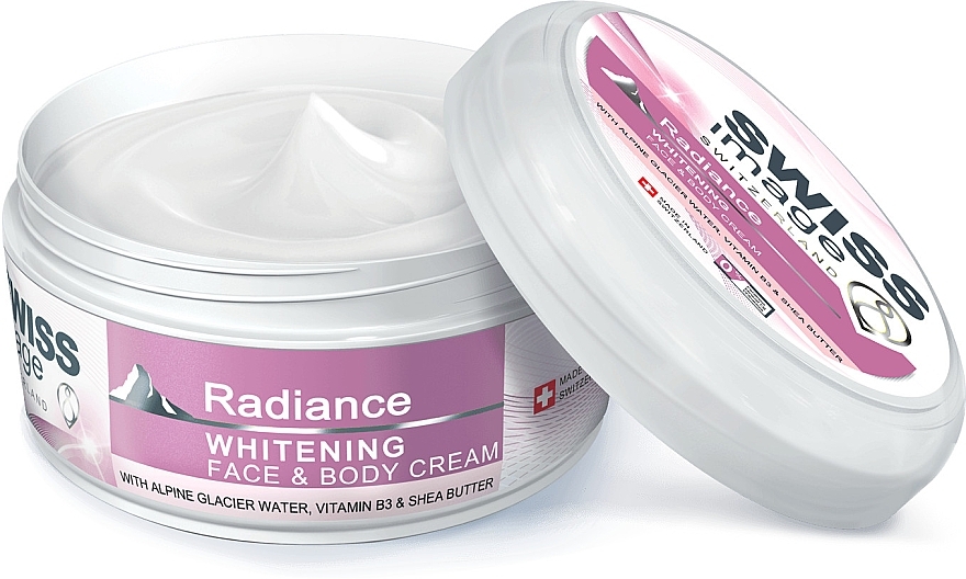 Creme für Gesicht und Körper - Swiss Image Radiance Whitening Face & Body Cream — Bild N2