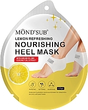 Pflegende Fußmaske - Mond'Sub Lemon Refreshing Nourishing Heel Mask — Bild N1