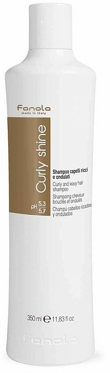 Pflegendes Shampoo für lockiges Haar - Fanola Curly Shine Shampoo — Bild N1