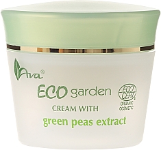 Gesichtscreme mit Erbsenextrakt 50+ - Ava Laboratorium Eco Garden Certified Organic Cream With Green Peas — Bild N2