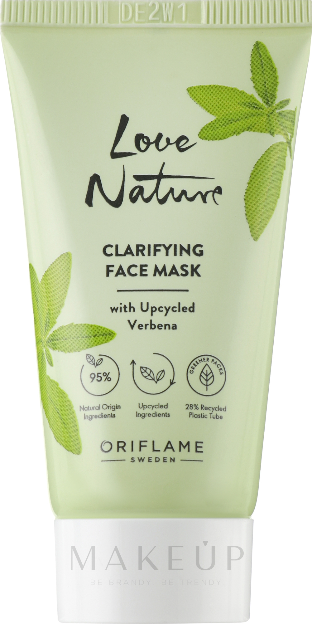Reinigende Gesichtsmaske Verbena - Oriflame Love Nature Clarifying Face Mask — Bild 30 ml