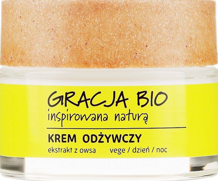 Nährende Gesichtscreme mit Haferextrakt - Gracja Bio Nourishing Face Cream — Bild N2